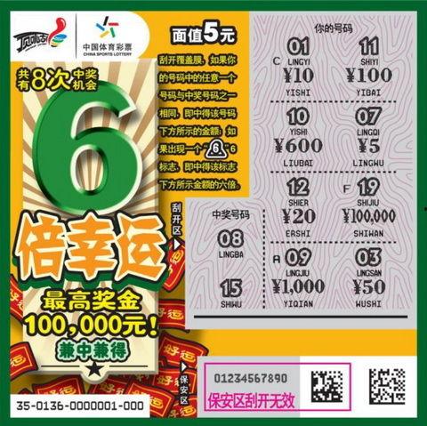 刮刮乐新票种超级幸运,新票种带来无限惊喜体验